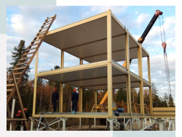 Строительство модульных здания Хабаровск