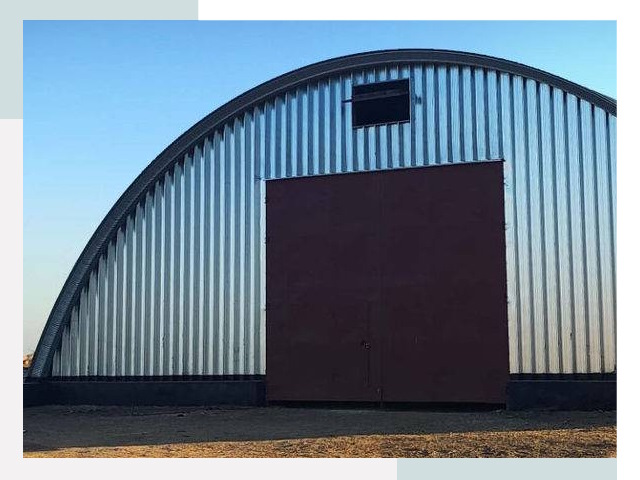 Бескаркасные ангары в Хабаровске