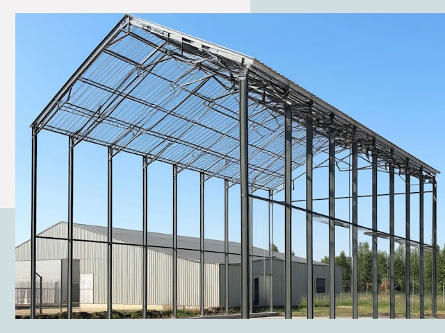 Прямо стенные ангары от СтальСтрой-Хбр по цене 617 руб.