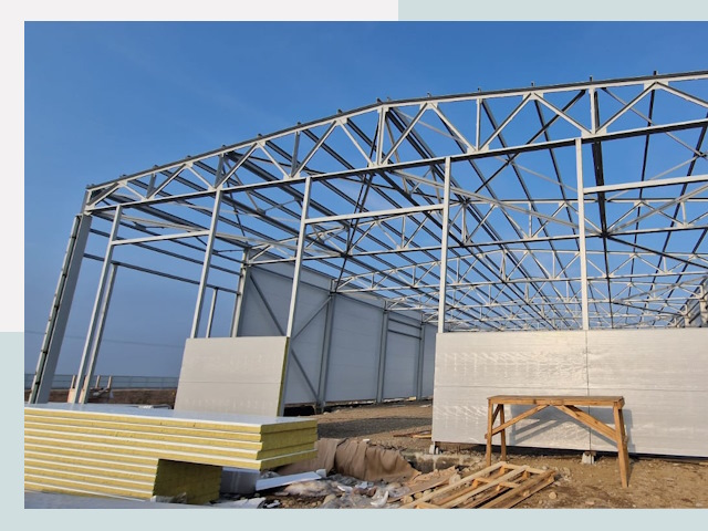 Утепленные ангары в Хабаровск от 617 руб. за м²