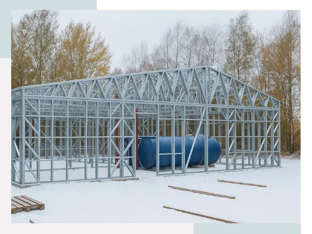 Металлические ангары в Хабаровске