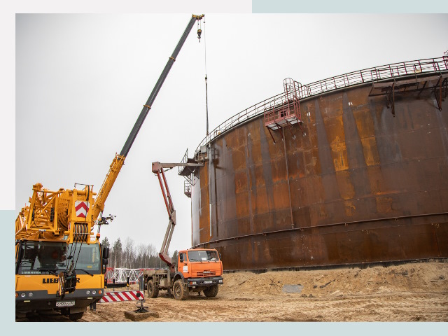 Монтаж резервуаров в Хабаровске от 617 руб. за м³