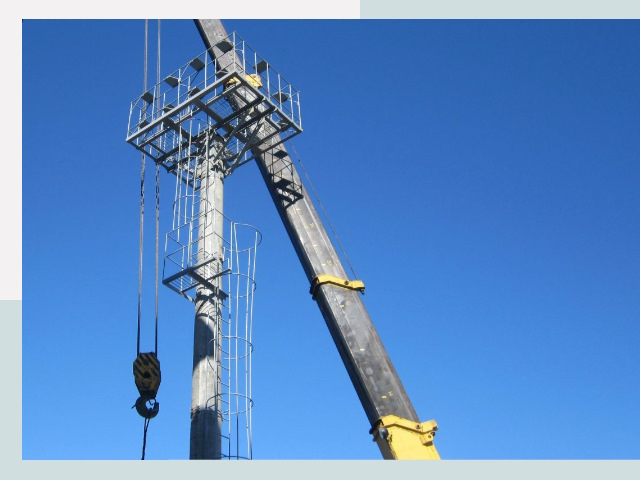 Монтаж осветительных мачт в Хабаровск от 617 руб.