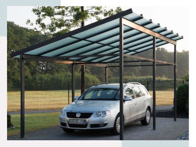 Навесы для автомобилей в Хабаровске