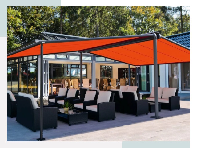 Навесы для кафе и ресторанов в Хабаровске