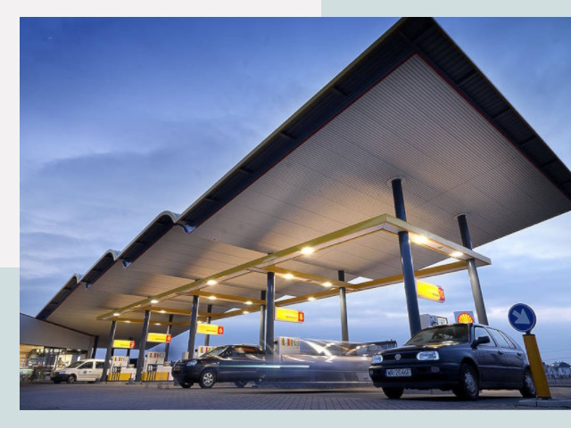 Навесы для АЗС в Хабаровск от 617 руб. - Защита и комфорт