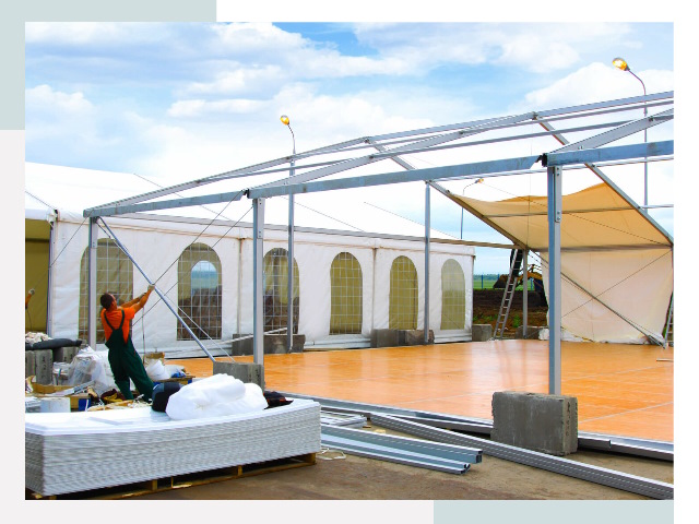 Быстро сборные шатры в Хабаровске