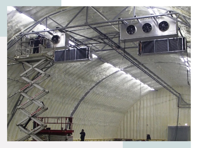 Оснащение ангаров в Хабаровске