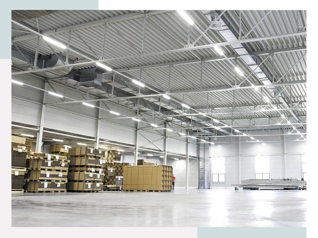 Освещение ангаров в Хабаровске