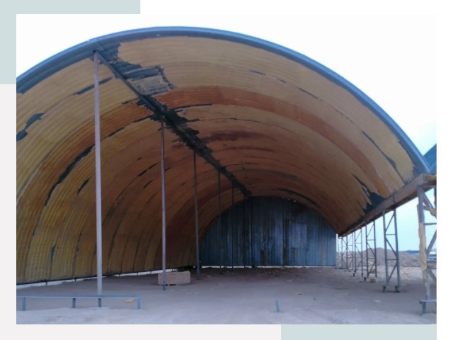 Реконструкция ангаров в Хабаровске