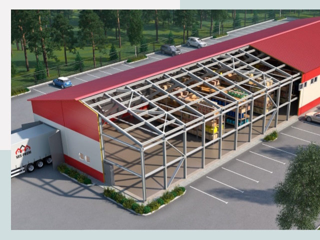 Проектирование ангаров в Хабаровске от 617 руб.