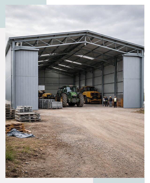 Ангары для сельхозтехники в Хабаровске от 20576 р. | СтальСтрой-Хбр