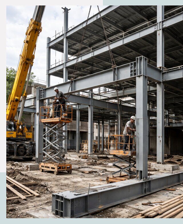 Строительство торгово-офисных зданий под ключ в Хабаровске